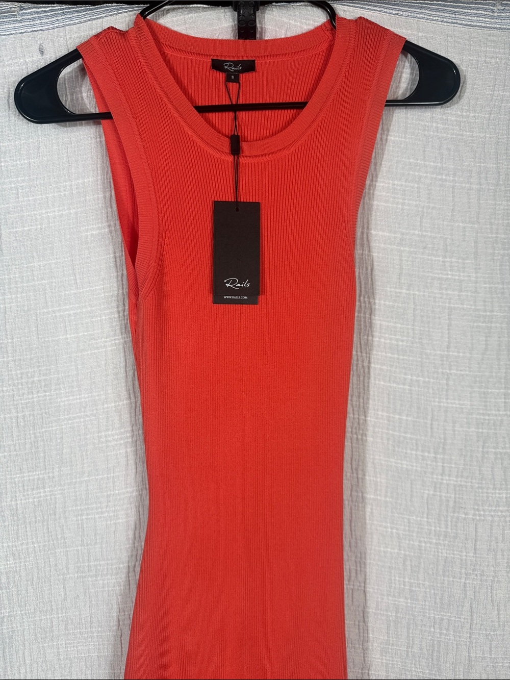 NEW RAILS syd dress in coral small - Picture 7 of 10